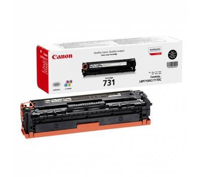 Картридж CANON 731BK 6272B002 черный (1400стр.) для LBP7110