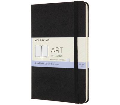 Блокнот карманный MOLESKINE ARTQP054, (ART SKETCHBOOK), Medium 115x180мм 88стр. твердая обложка черн