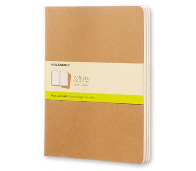 Блокнот карманный MOLESKINE QP423 XLarge 190х250мм обложка картон 120стр. нелинованный бежевый.