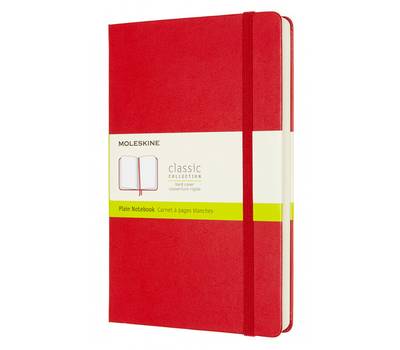 Блокнот карманный MOLESKINE QP062EXPF2 Large 130х210мм 400стр. нелинованный твердая обложка красный.