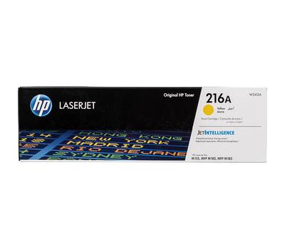 Картридж HP 216A W2412A желтый (850стр.) для MFP M182/ M183