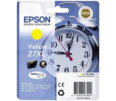 Картридж EPSON 714 C137144022 желтый (1100стр.) (10.4мл) для WF7110/7610/7620