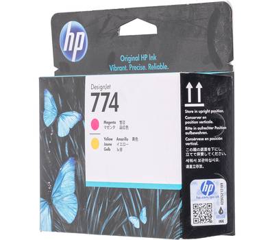 Картридж HP 774 P2V99A пурпурный/желтый (775мл) для DJ Z6810