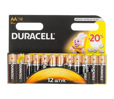 Батарейка DURACELL LR6-12BL MN1500