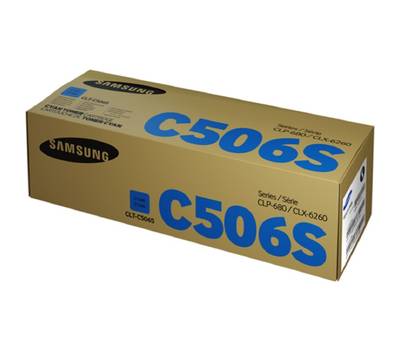 Картридж SAMSUNG CLT-C506S SU049A голубой (1500стр.) для CLP-680/CLX-6260