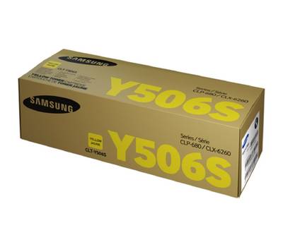 Картридж SAMSUNG CLT-Y506S SU526A желтый (1500стр.) для CLP-680/CLX-6260