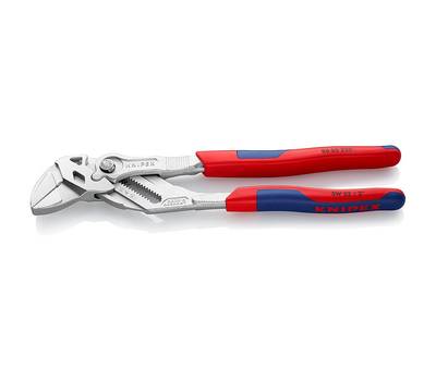 Клещи переставные KNIPEX зев 52 мм, длина 250 мм, хром, 2-комп ручки