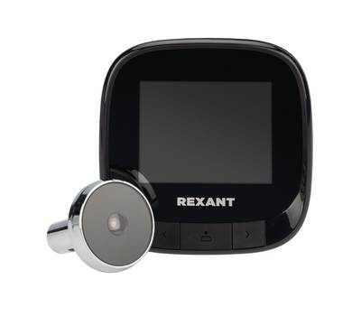 Глазок REXANT Видео дверной (DV-111) с цветным LCD-дисплеем 2.4" и функцией записи фото