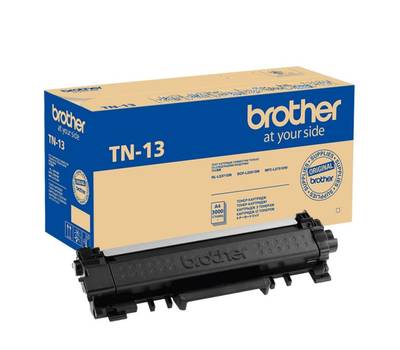 Картридж лазерный BROTHER TN-13 черный (3000стр.) для HL-L2371DN/DCP-L2551DN/MFC-L2751DW