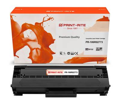 Картридж лазерный PRINT-RITE TFXAJABPU1J PR-106R02773 106R02773 черный (1500стр.) для Phaser 3020/3