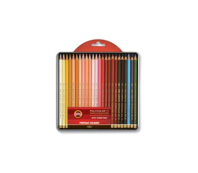 Цветные карандаши KOH-I-NOOR Polycolor Portrait 3824