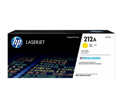 Картридж лазерный HP 212A W2122A желтый (4500стр.) для CLJ Enterprise M554/M555