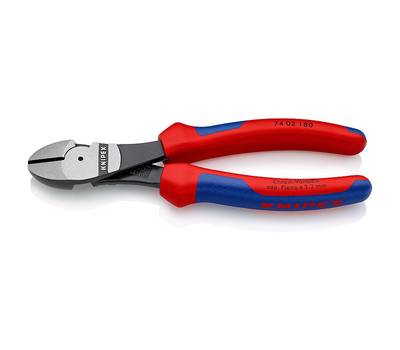 Бокорезы KNIPEX особо мощные, 180 мм, фосфатированные, 2-комп ручки, SB