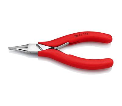 Плоскогубцы KNIPEX захватные для электроники, 115 мм, обливные ручки