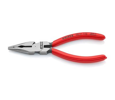 Плоскогубцы KNIPEX комбинированные остроконечные с удлинёнными губками, 145 мм, фосфатированные, обл