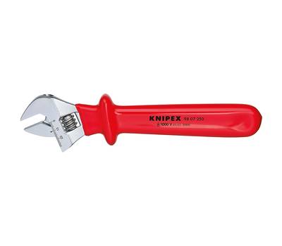 Ключ разводной KNIPEX VDE, зев 30 мм, длина 260 мм, диэлектрический