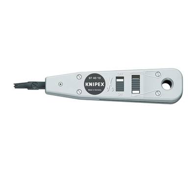 Инструмент для заделки витой пары KNIPEX для укладки кабелей LSA-Plus и их аналогов, UTP и STP 0.4-0