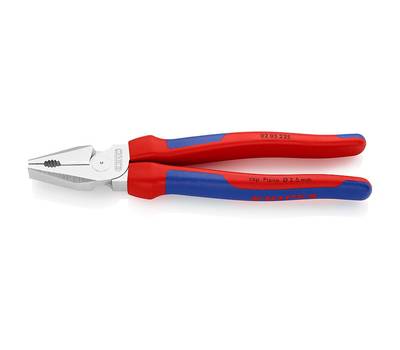 Плоскогубцы KNIPEX комбинированные особой мощности, 225 мм, хром, 2-комп ручки