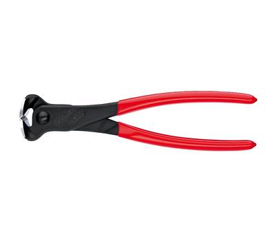 Кусачки торцевые KNIPEX KN-6801160 160 мм, фосфатированные, обливные ручки