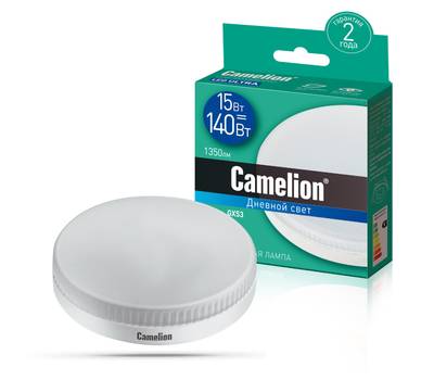 Комплект светодиодных лампочек CAMELION LED15-GX53/865/GX53/10 шт
