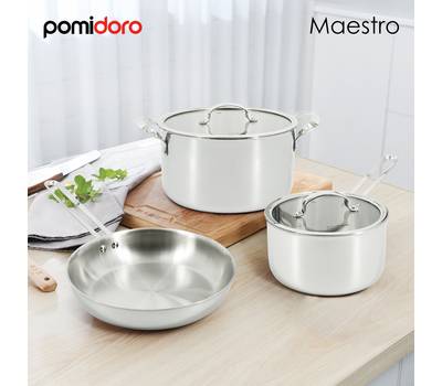 Сковорода без крышки Pomi d'Oro P600459 Maestro 26см.