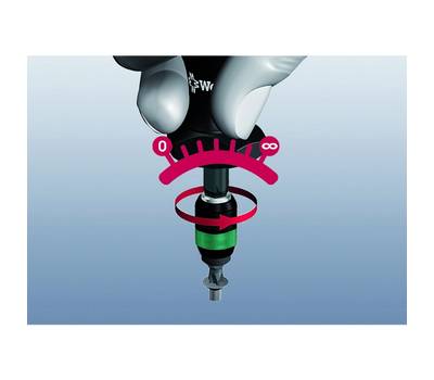 Отвертка WERA 7461 Pre-Set Kraftform битодержатель динамометрическая, предустановка 1.2 Нм, 1.20-3.0