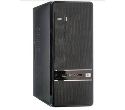 Корпус системного блока EXEGATE EX280444RUS Slim MS-305 Black, mATX <M300, 80mm> 2*USB, Audio