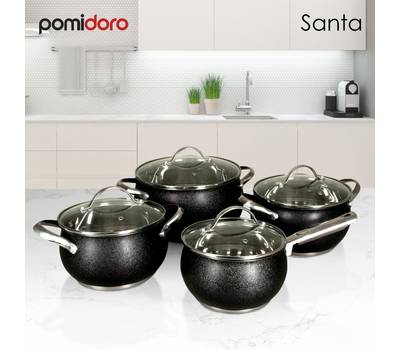 Набор посуды Pomi d'Oro P-640546 Santa