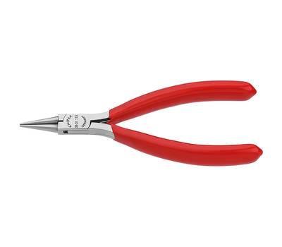 Круглогубцы KNIPEX KN-3531115 захватные для электроники, 115 мм, обливные ручки