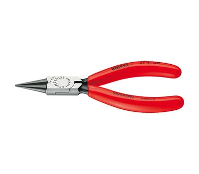 Круглогубцы KNIPEX KN-3741125 захватные прецизионные, 125 мм, фосф.,облив.ручки