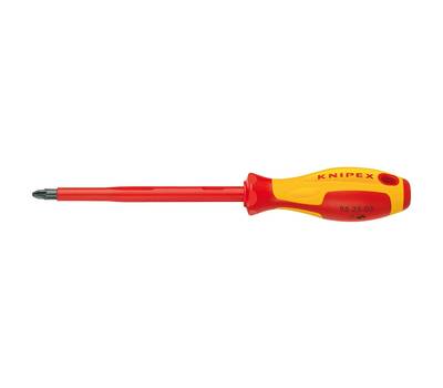 Отвертка KNIPEX KN-982503 VDE Pozidriv PZ3 x 150 мм, 270 мм, диэлектр.