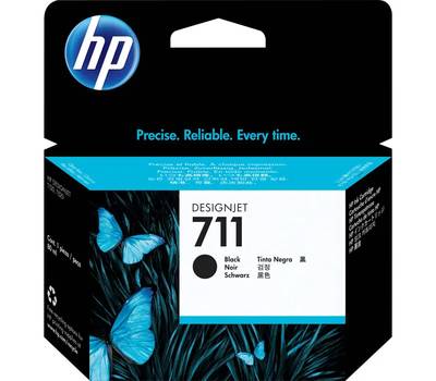 Картридж HP CZ133A №711, Black {Designjet T120/T520, Black (80ml)}