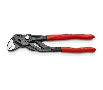 Клещи переставные KNIPEX KN-8601180SB переставные-гаечный ключ, зев 40 мм, 180 мм, фосф.обливные руч