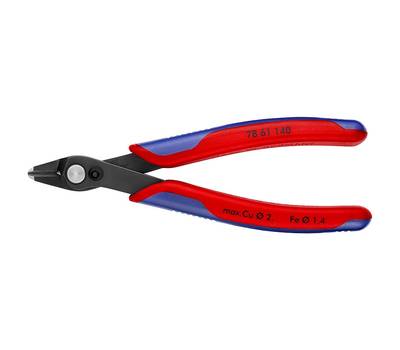 Бокорезы KNIPEX KN-7861140 Electronic Super Knips® XL прецизионные, нерж., для кабельных стяжек, 140