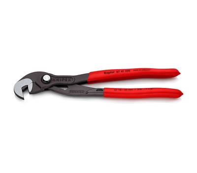 Клещи переставные KNIPEX KN-8741250 RAPTOR гаечный ключ, зев 10-32 мм, 250 мм