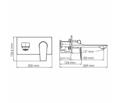 Смеситель для умывальника WasserKRAFT Lopau 3230