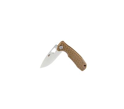 Нож туристический Honey Badger Flipper D2 S (HB1027) с песочной рукоятью