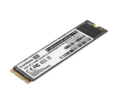 Накопитель SSD EXEGATE EX295280RUS M.2 2280 1Tb NextPro+ M2UV500TS1TB (SATA-III, 22x80mm, 3D TLC)