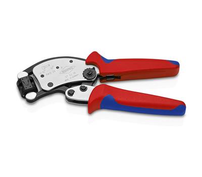 Пресс-клещи KNIPEX KN-975319 Twistor® T для контактных гильз DIN 46228 1+4,длина 200 мм