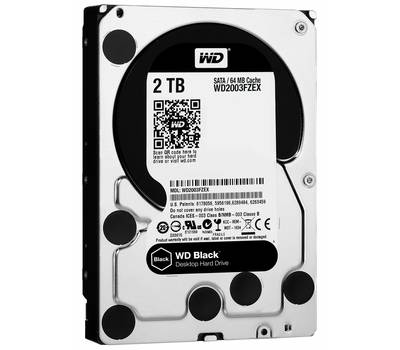 Винчестер Western digital 2TB WD Caviar Black (WD2003FZEX) {Serial ATA III, 7200 rpm, 64Mb buffer}