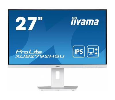 Монитор IIYAMA 27" ProLite XUB2792HSU-W5 белый IPS LED 16:9 HDMI M/M матовая HAS Piv 250cd 178гр/178