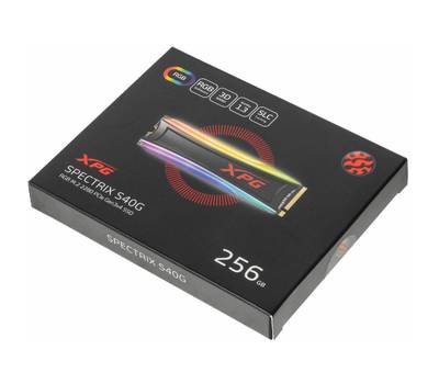 Накопитель SSD A-DATA S40G RGB AS40G-256GT-C