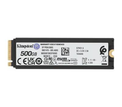 Накопитель SSD KINGSTON Fury Renegade SFYRSK/500G