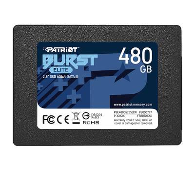 Накопитель SSD Patriot memory Burst Elite PBE480GS25SSDR