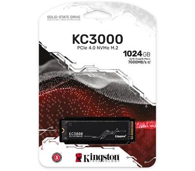 Накопитель SSD KINGSTON KC3000 SKC3000S/1024G