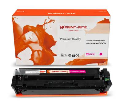 Картридж лазерный PRINT-RITE TFC449MPU1J PR-045H MAGENTA 045H Magenta пурпурный (2200стр.) для LBP 