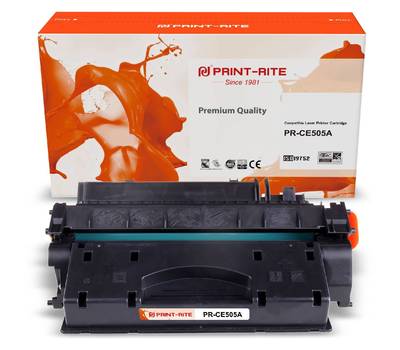 Картридж лазерный PRINT-RITE TFHAKEBPU1J PR-CE505A CE505A черный (2700стр.) для LJ P2055/P2035