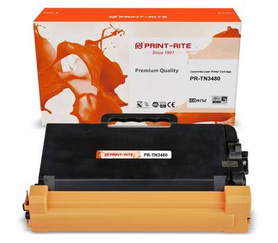 Картридж лазерный PRINT-RITE TFB557BPU1J PR-TN3480 TN-3480 черный (8000стр.) для DCP L5500DN/L6600D