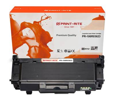 Картридж лазерный PRINT-RITE TFX828BPU1J PR-106R03623 106R03623 черный (15000стр.) для Phaser 3330/