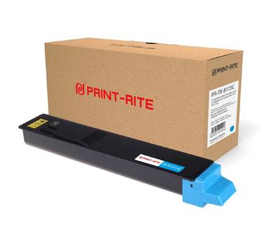 Картридж лазерный PRINT-RITE TFKA34CPRJ PR-TK-8115C TK-8115C голубой (6000стр.) для Mita Ecosys M81